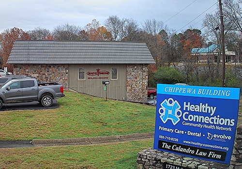 Hot Springs Chippewa Clinic with Healthy Connections.