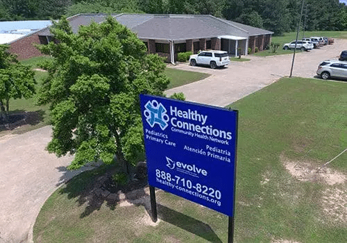 Healthy Connections De Queen clinic location.