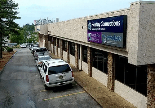 The Healthy Connections clinic location in Little Rock.