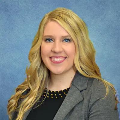 A professional headshot of Lindy Jumper, APRN, at Healthy Connections.