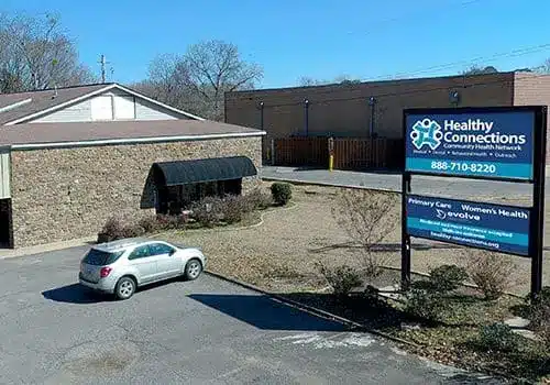 The Healthy Connections Clinic in Russellville.