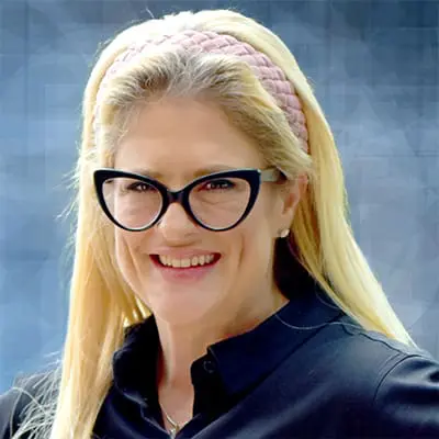 A professional headshot of Kara Worley, MD, at Healthy Connections.